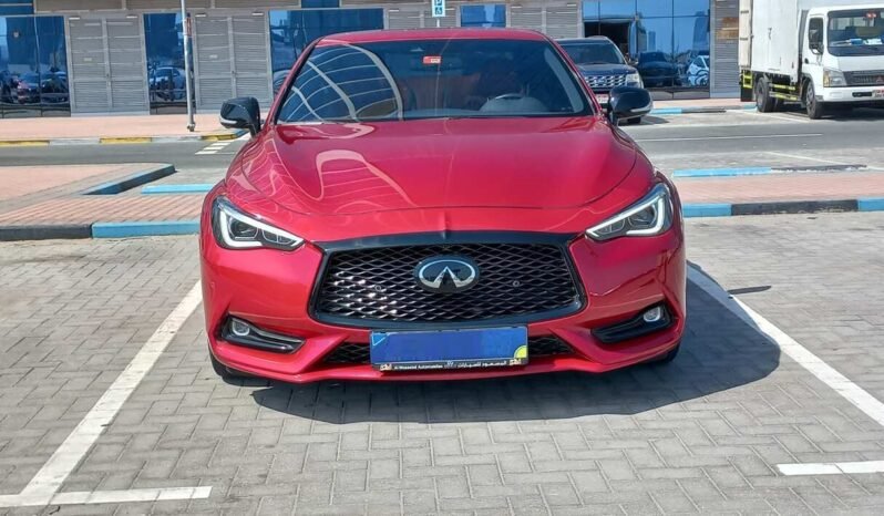 2022 Infiniti Q60 Red Sport Twin Turbo V6 3.0L full