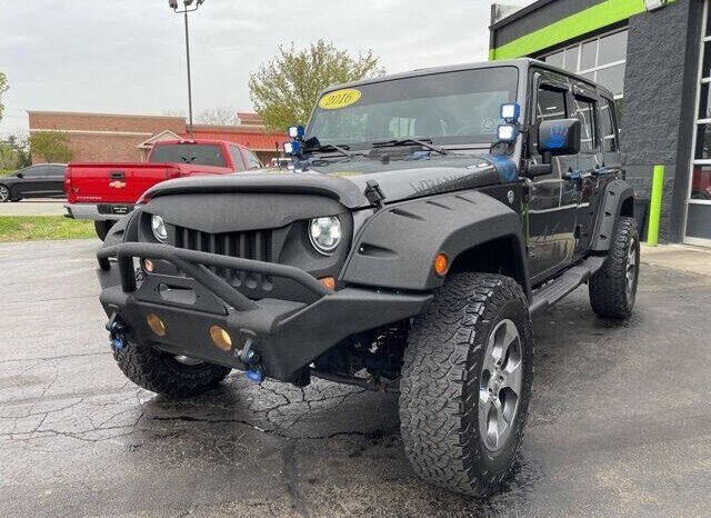2016 Jeep Wrangler Unlimited 4×4 Sahara full