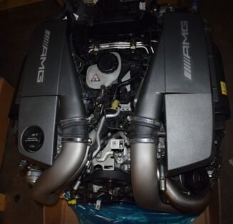 2015 Mercedes M157 engine 5.5L S63 4 Matic w222 w217 - Image 2