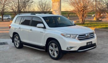 2013 Toyota Highlander Limited full